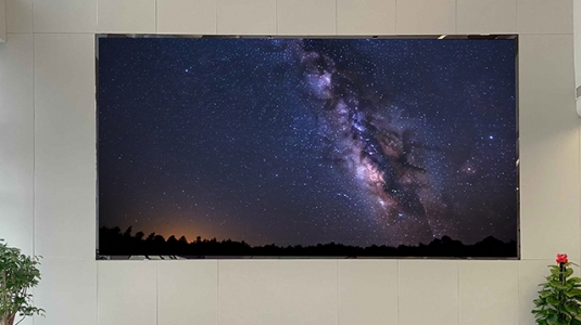 上海某科技園大堂LED顯示屏