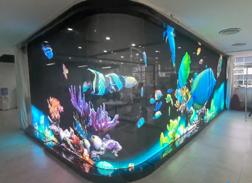 LED全息隱形屏的原理和應用領域 LED全息隱形屏的原理和應用領域